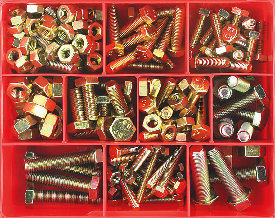 Champion Metric Set Screw & Nut Assortment 139 piece