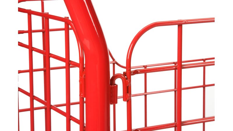 Rubbermaid Heavy Duty Side Panel Platform Truck