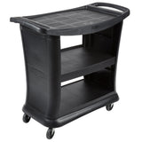 Rubbermaid Executive Series Black Service Cart