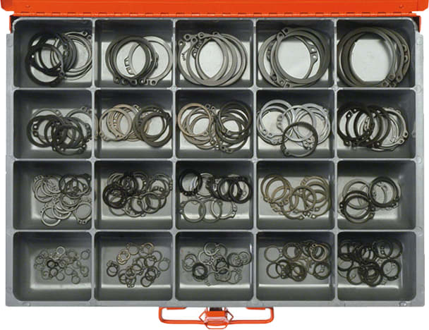 Champion Metric External Circlip Assortment 260 piece