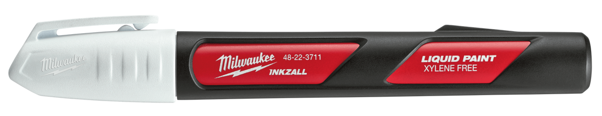 Milwaukee Inkzall White Liquid Paint Marker (Each)