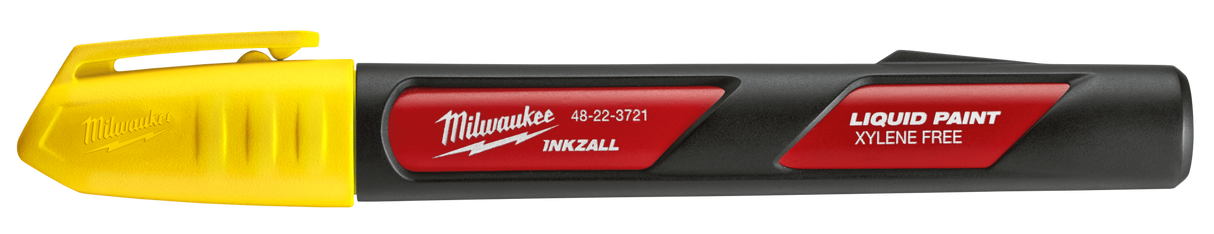 Milwaukee Inkzall Yellow Liquid Paint Marker (Each)