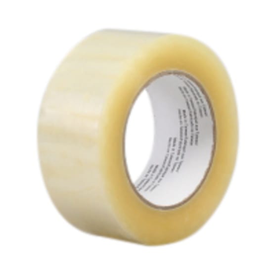 Tartan Box Sealing Tape 3645, 48mm x 100m, durable packaging tape for secure parcel sealing and easy application.