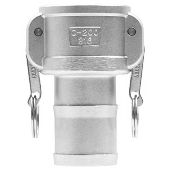 75mm Type C Female Coupler x Hose Shank GP AL (Each)