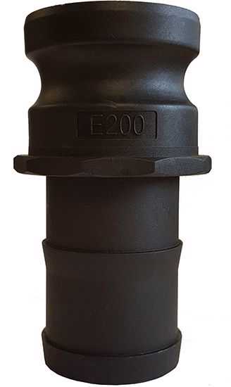 Type E - Polypro Male Adaptor x Hose Shank 19mm (Each)