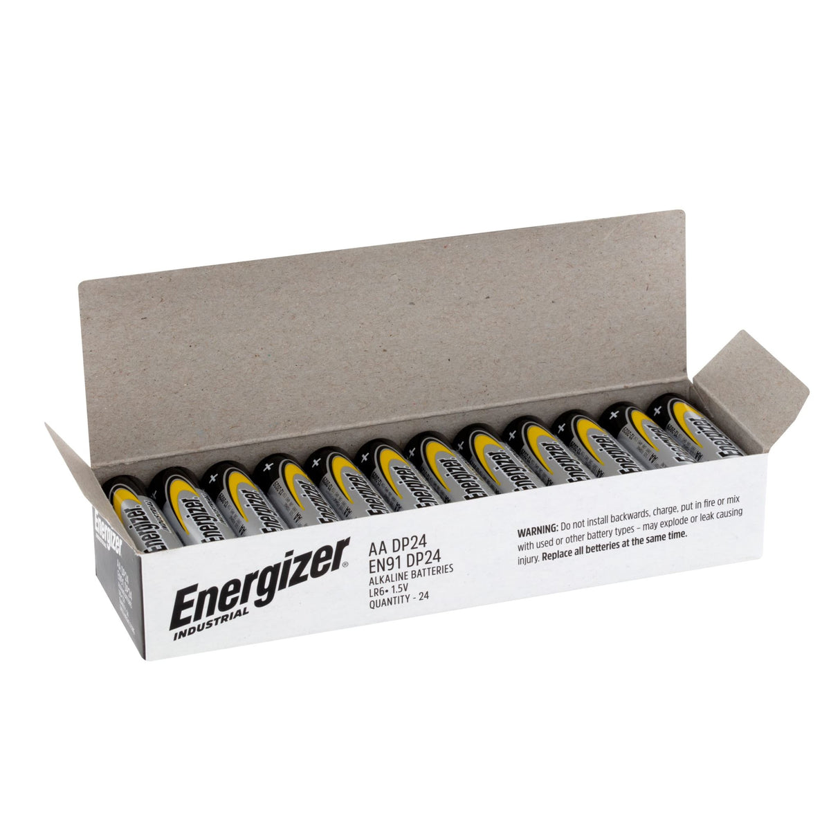 Energizer Industrial AA Bulk 24 Pack