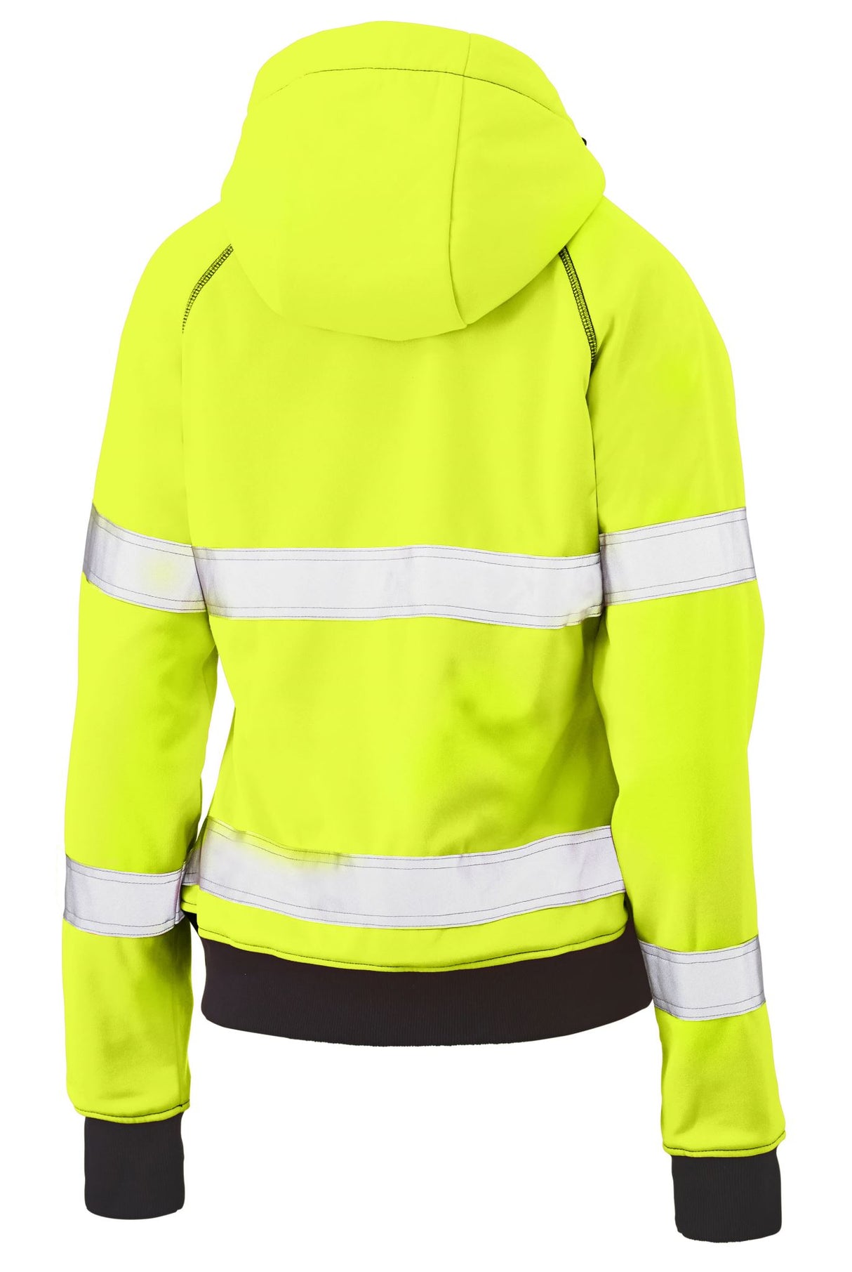 Bisley, Women's Hi Vis Fleece Hoodie, BKL6819T - Orange (Size: 08)