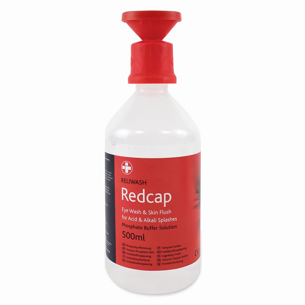 Redcap Phosphate Buffer Solution and Eyebath 500ml