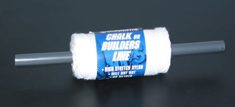 Donaghys Nylon Builders Line White Stick, 80m for precise marking and alignment in construction and gardening tasks.