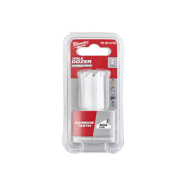 Milwaukee 19mm Holedozer Carbide Holesaw Blade (Each)