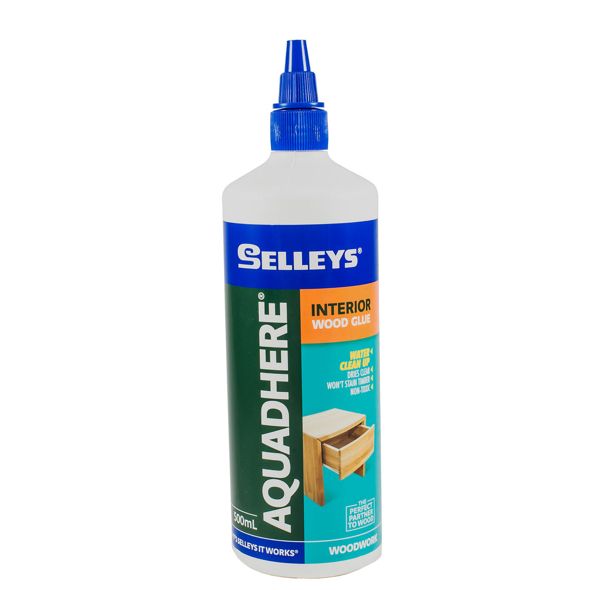 Selleys Aquadhere Interior PVA Glue 500ml