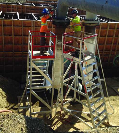 Easy Access Warthog Maintenance Platform 8 Step (Each)