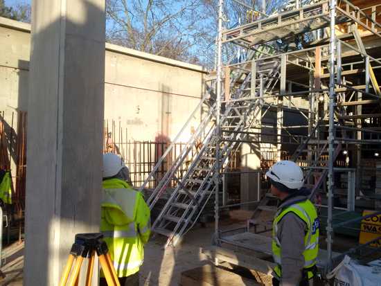 Easy Access Safety Stair 12 Step 1.8-2.7m (Each)