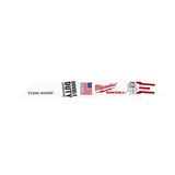 Milwaukee Sawzall 150mm 24 TPI Thin Kerf Blade (5 Pack)