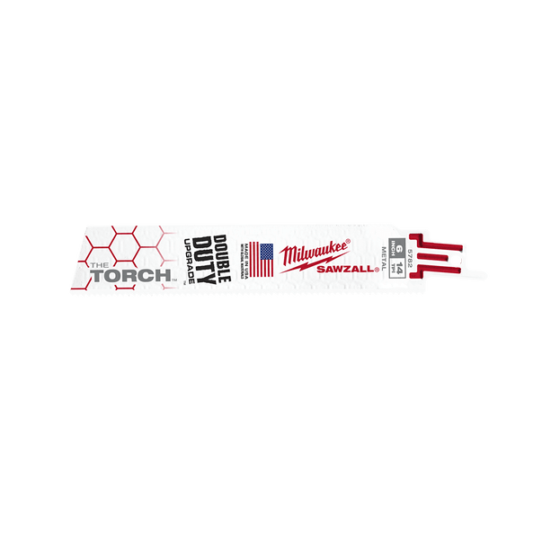 Milwaukee Sawzall 150mm 14 TPI The Torch Blade (5 Pack)