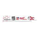 Milwaukee Sawzall 150mm 18 TPI The Torch Blade (5 Pack)