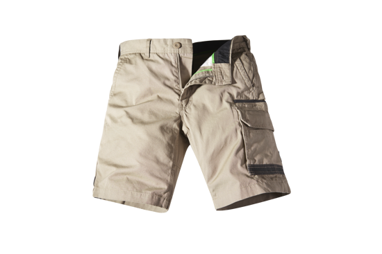 FXD, Cotton Work Short, WS-1 (Pair) - Khaki - Size: 32