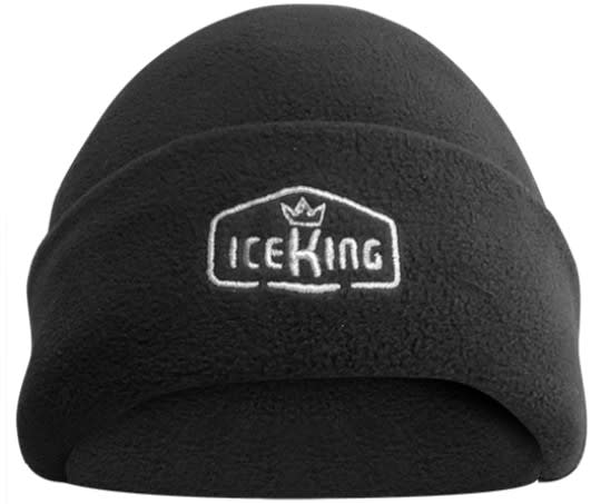 Ice King, Polar Fleece Beanie - Black - OSF