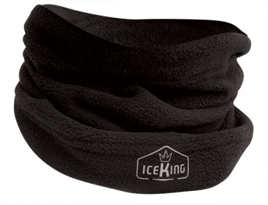 Ice King, Polar Fleece Neck Warmer - Black - OSF