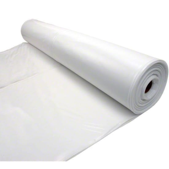 General Purpose B&A Film Natural, 250mu thick, 50m long, ideal moisture barrier for construction and agricultural uses.