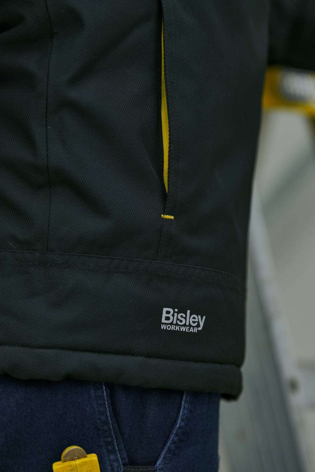Bisley, FLX & MOVE Dobby Jacket, BJ6943 - Black - XL