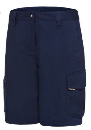 KingGee, Women's Ripstop Short, K47000 - Navy - 16