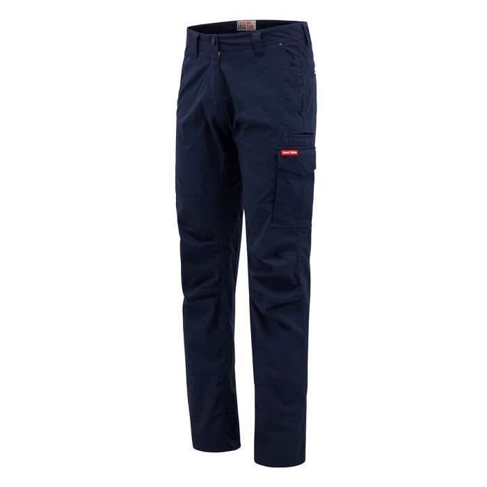 Hard Yakka, Women's Ripstop Cargo Pant, Y08930 - Black (Size: 12)