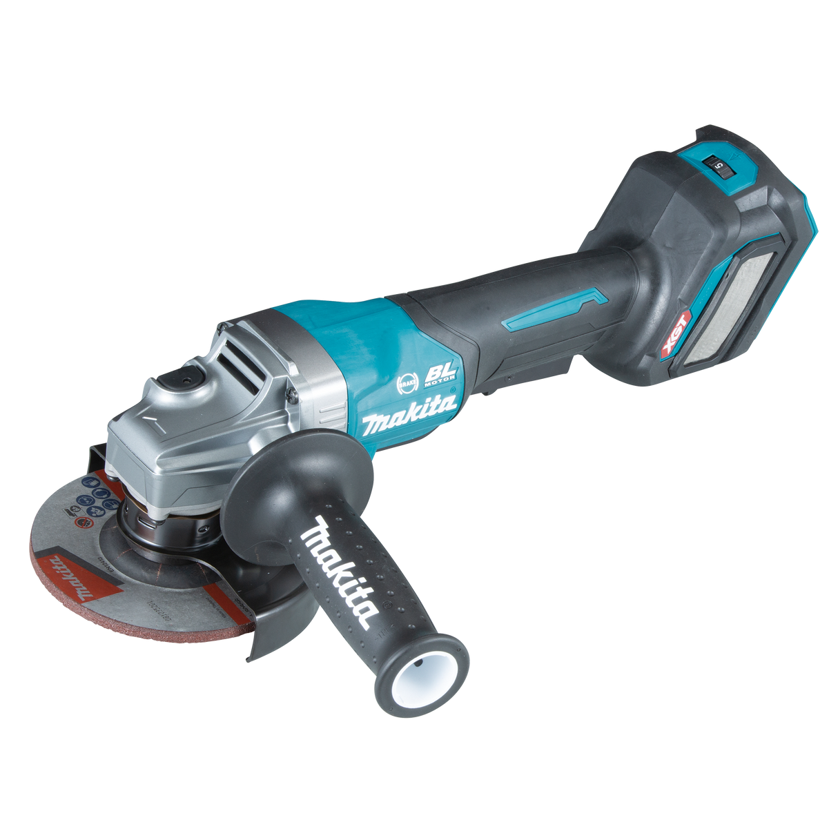 Makita 40V Max XGT AWS Paddle Switch Angle Grinder 125mm (Cordless Skin Only)
