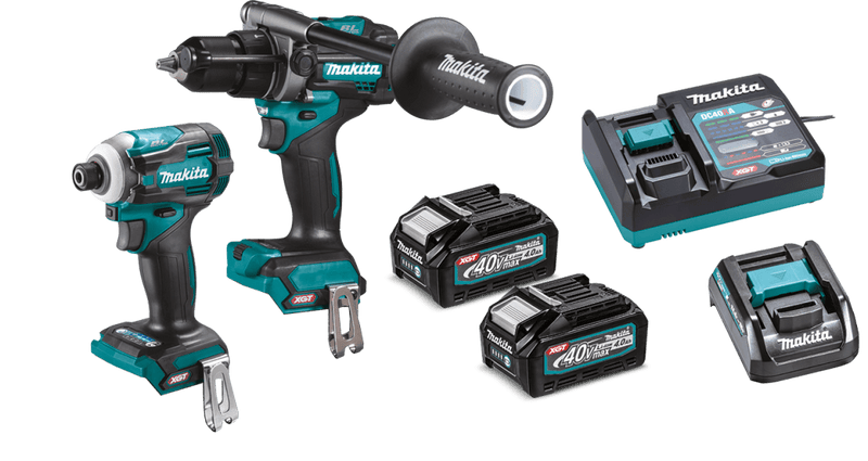 Makita 40V Max XGT Drill/Driver 4.0Ah DK0114G201-2 Piece-Combo Kit