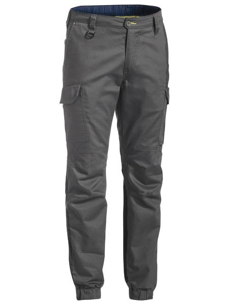 Bisley, Ripstop Cuffed Cargo Pant, BPC6476 - Charcoal - 112