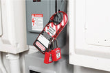 Master Lock 0427 Aluminium Snap On Lockout Hasp 45-54 mm Jaw Clearance