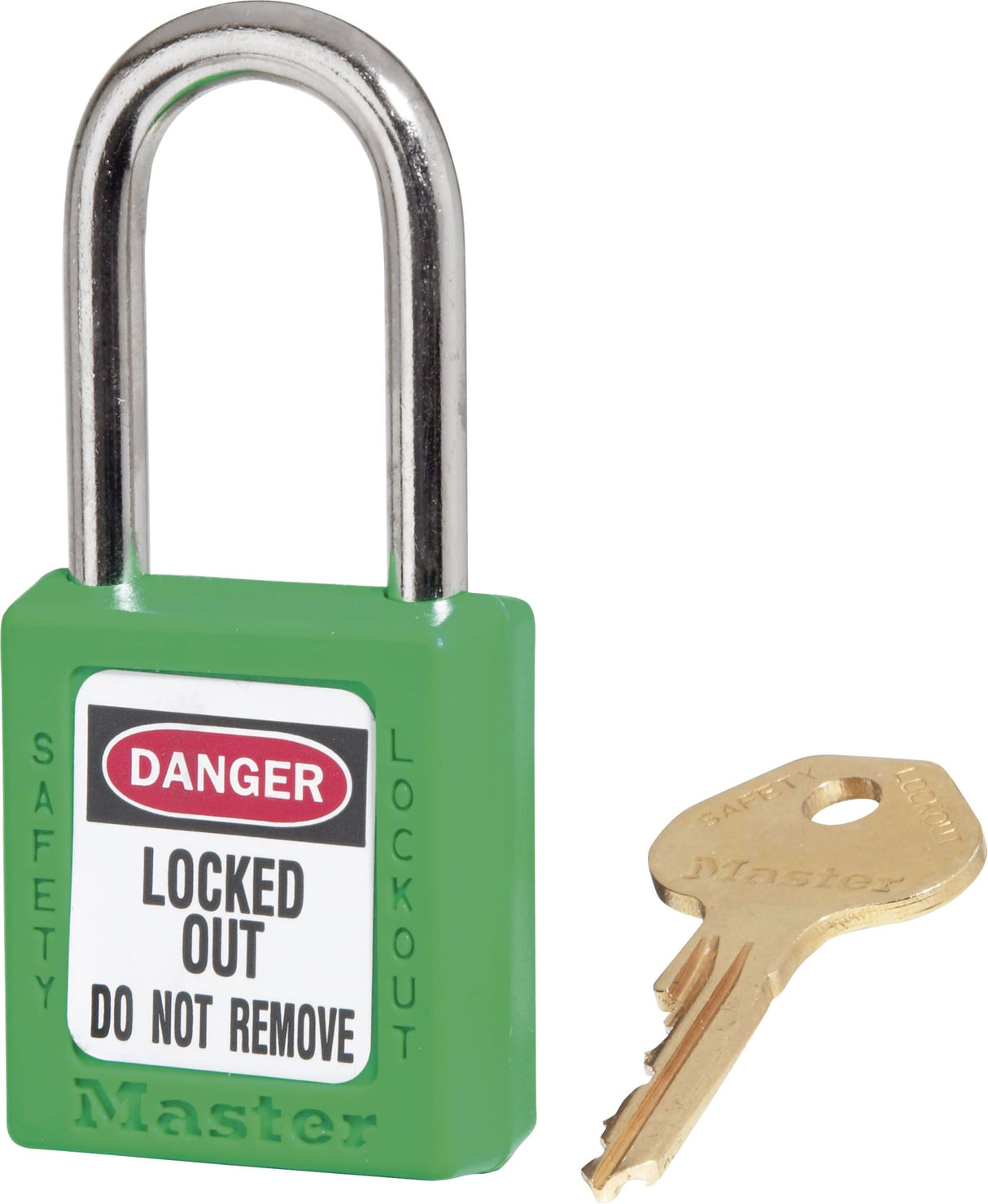Master Lock 0410 Lockout Padlock - KEYED DIFFERENT 38mm - Green