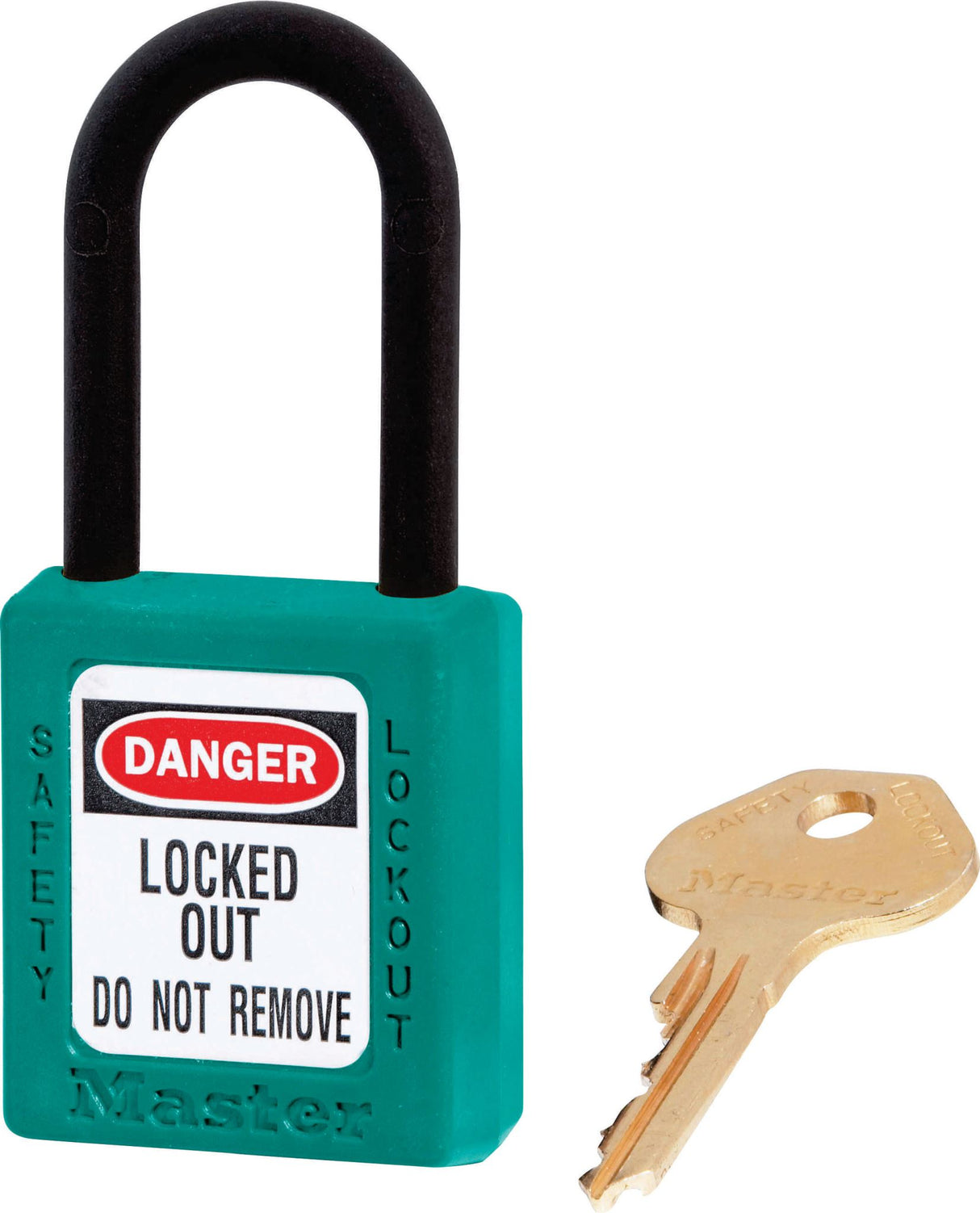 MasterLock 0406 Dielectric Padlock KEYED DIFFERENT 38mm - Teal