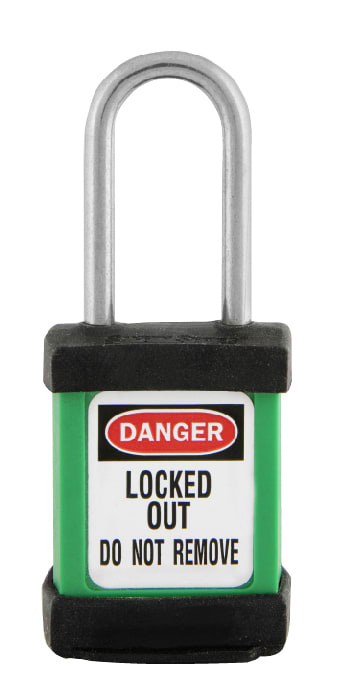 Master Lock S31 Lockout Padlock - KEYED DIFFERENT 38mm - Green