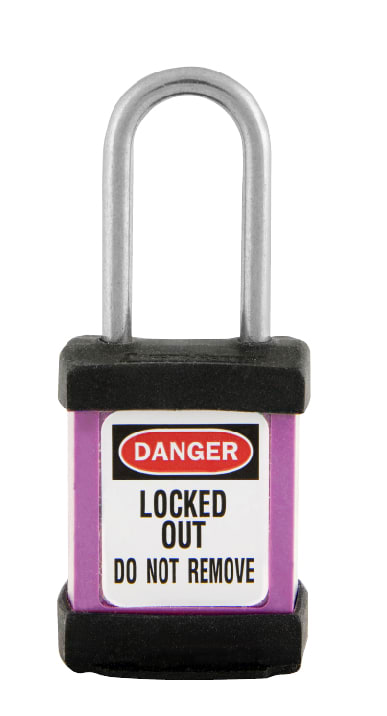 Master Lock S31 Lockout Padlock - KEYED DIFFERENT 38mm - Purple