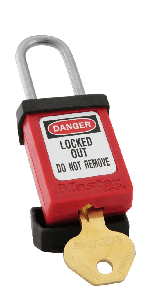 Master Lock S31 Lockout Padlock - KEYED DIFFERENT 38mm - Red