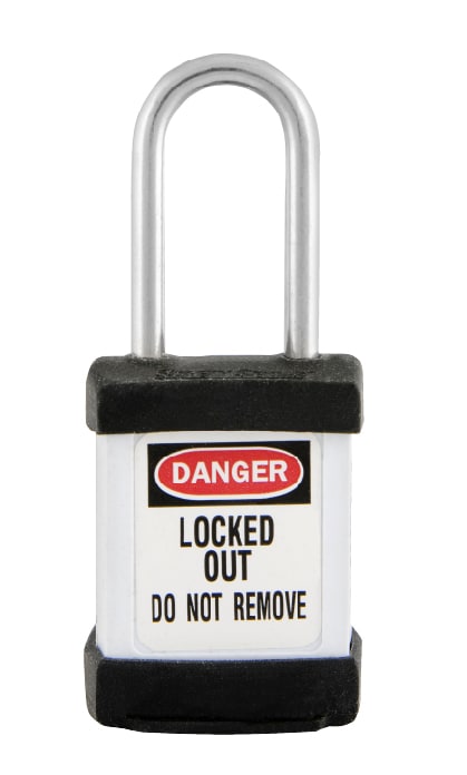 Master Lock S31 Lockout Padlock - KEYED DIFFERENT 38mm - White