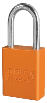 Master Lock S1106 Anodize Aluminum Lockout Padlock Keyed Different,38mm