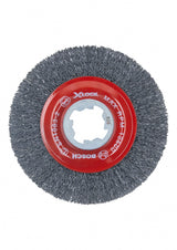 115mm 0.3mm Crimped Wire Wheel Steel Bosch X-Lock (Each)