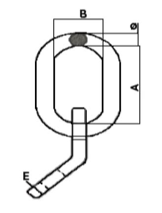 Bullivants Link Bracket M12, 1.0T