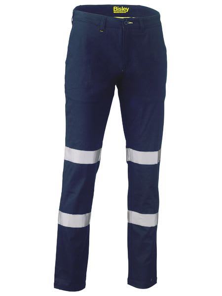 Bisley, Taped Biomotion Stretch Pant, BP6008T Regular Fit - Navy - 97