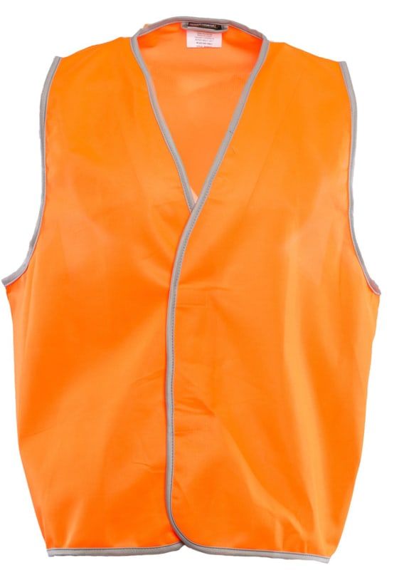 Workhorse, Hi Vis Vest, MVE012 - Orange - 4XL