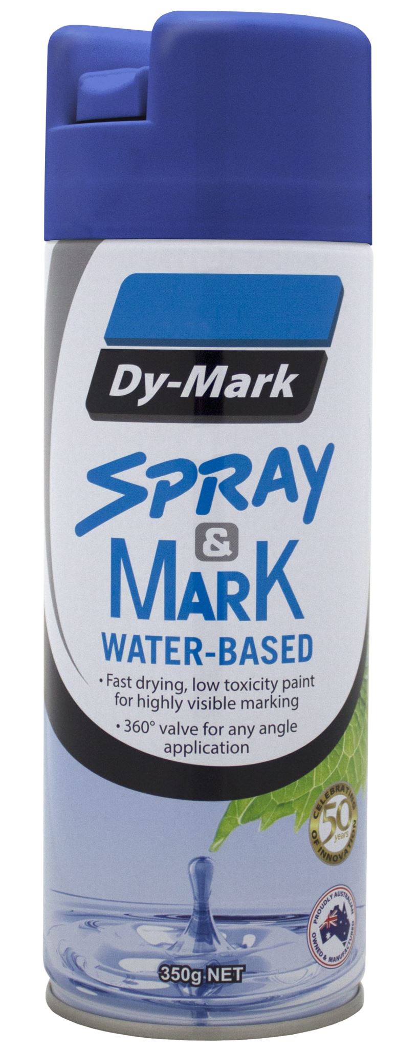 Dy-Mark Spray & Mark Water Based Blue 350g