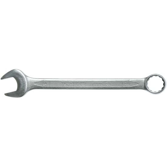 23mm Teng combination spanner with 12-point ring end, Chrome Vanadium Steel, hip grip design for tight spaces and precision.