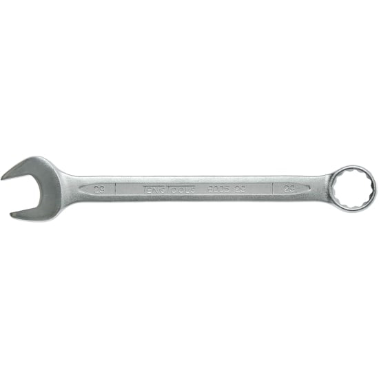 Teng 29mm Combination Spanner with Chrome Vanadium Steel, 12-point ring end, and hip grip design for versatile fastener access.