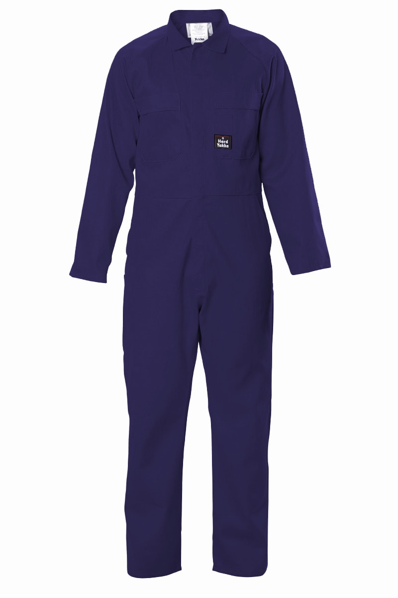 Hard Yakka Proban Overall - Navy (Size: 14)
