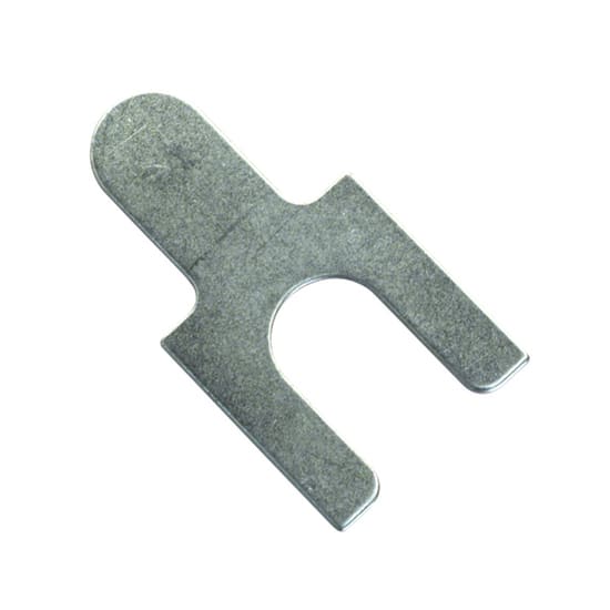 Pack of 10 Champion Front Alignment Shims, each 14mm x 1mm, for precise vehicle front-end alignment and handling.