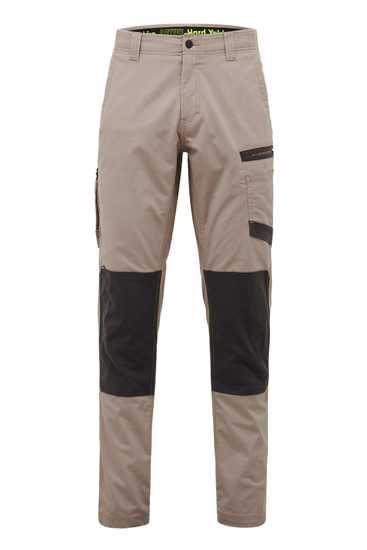 Hard Yakka Raptor Active Pant in Desert, Size 67: durable, eco-friendly work pants with innovative fit and reinforced pockets.