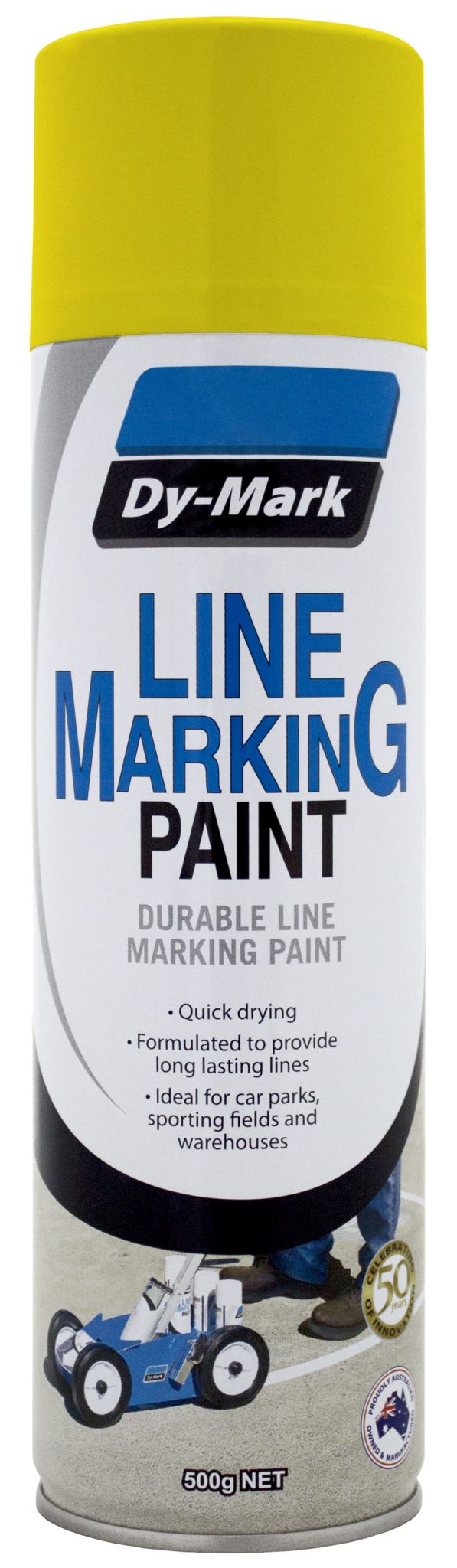 Dy-Mark Line Marking Yellow 500g
