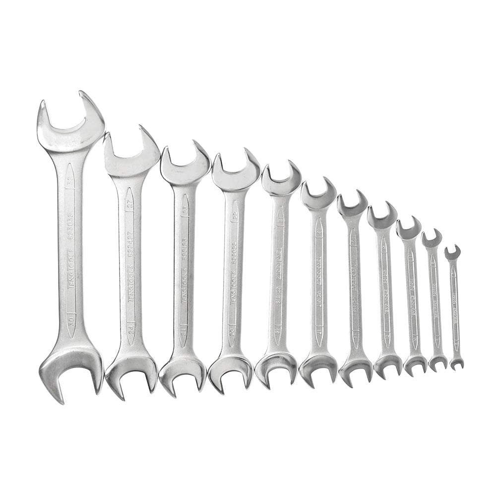 Teng Double Open End Metric Spanner Set 6211 11 Piece